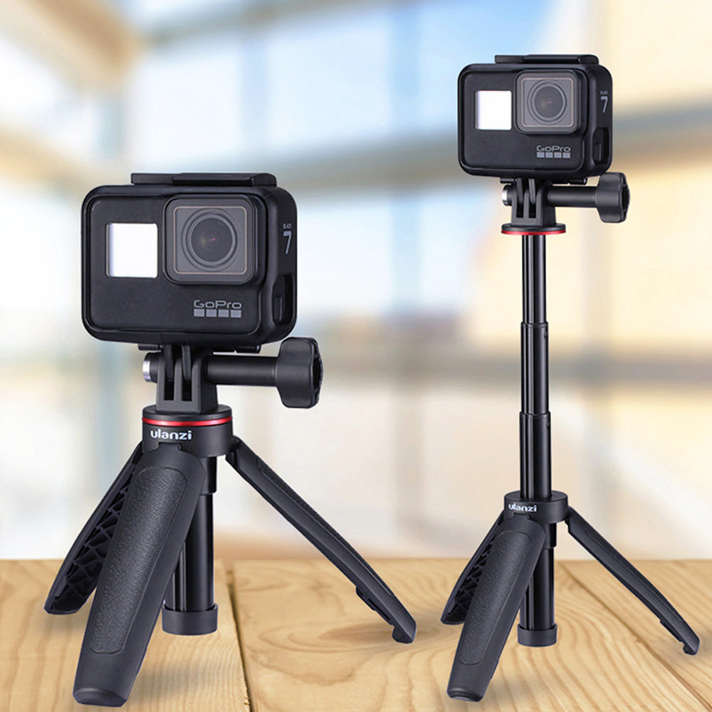 ULANZI MT-09 Foldable Tripod Mini Portable Monopod for GoPro 9/8/7/6/5 Black Session Osmo Action Camera