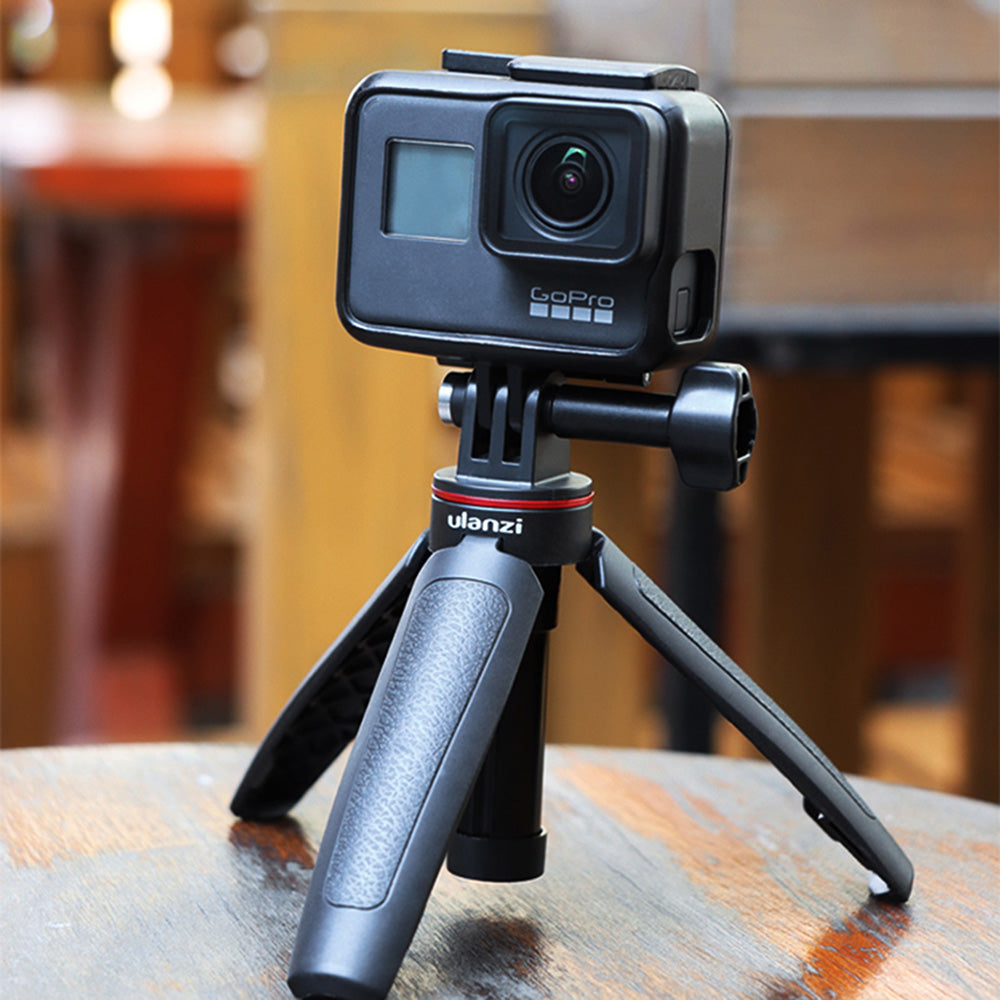 ULANZI MT-09 Foldable Tripod Mini Portable Monopod for GoPro 9/8/7/6/5 Black Session Osmo Action Camera