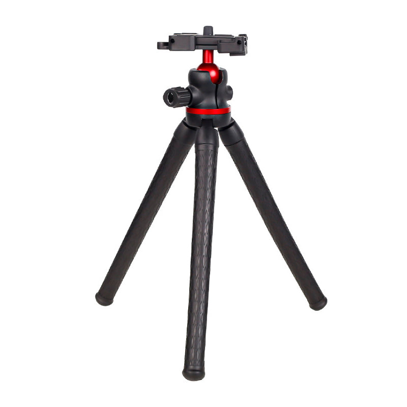 XILETU XBT-2 Flexible Octopus Legs Desktop Tripod with Folded Phone Holder