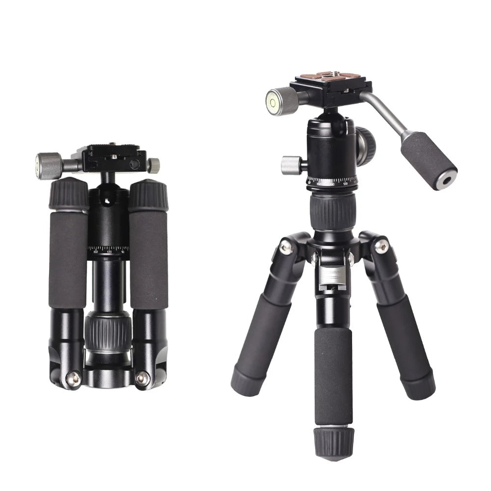 XILETU FM5C Desktop Tripod with Ball Head for Nikon Canon DSLR Mirrorless Camera Smartphone