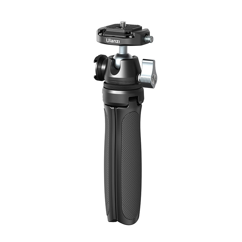 Uniqkart MT-46 Metal Quick Release Tripod Mount Adjustable Mobile Phone Camera Holder with 1/4 Screw Adapter