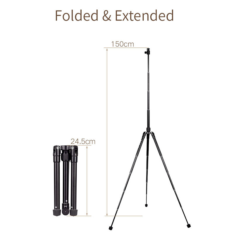 XILETU XBT-235 Extension Selfie Stick Tripod Stand with Phone Clip for Smartphone DSLR Mirrorless Camera