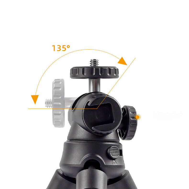 XILETU XSG-1 Portable 1/4 inch Screw Cold Shoe Connector Octopus Tripod Camera Phone Holder Stand