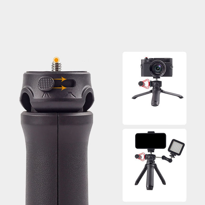 XILETU XSG-2 Portable 1/4 inch Screw Cold Shoe Tripod Camera Phone Fill Light Holder Stand