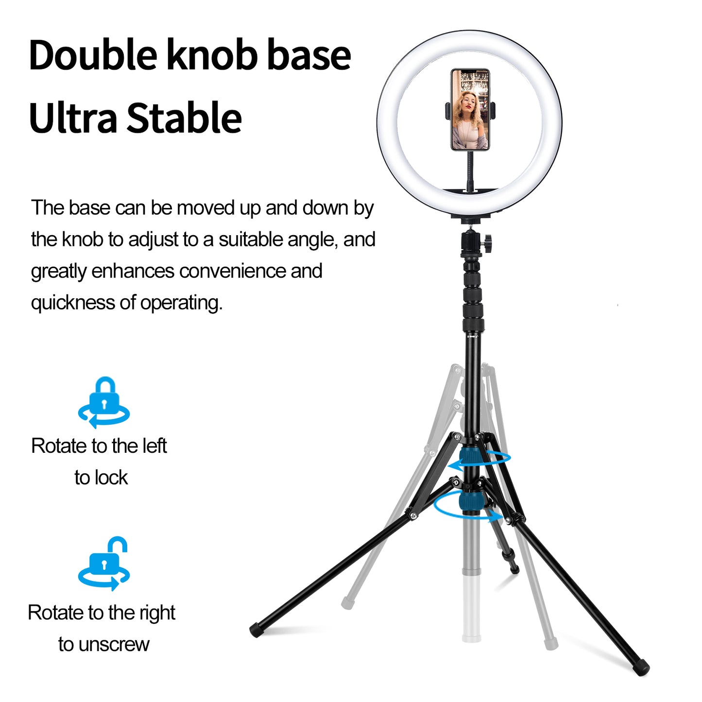 Uniqkart TE-TRP-008 1.7m Multifunctional Photography Tripod Light Stand for Reflector Softbox Light Umbrella
