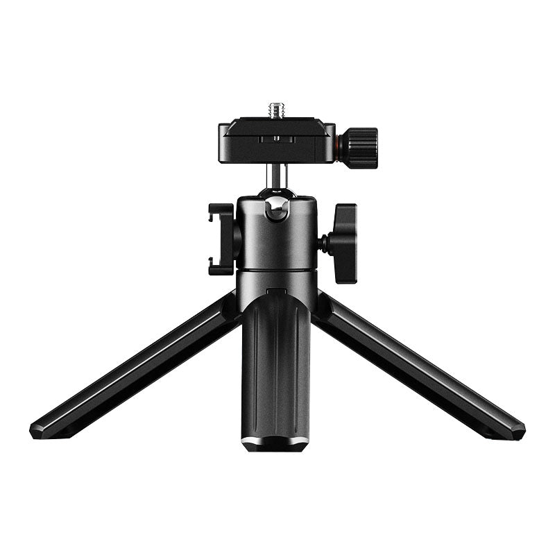 Uniqkart U-Pod 360-Degree Rotating Tripod Stand Gimbal Hot Shoe Adapter Folding Fixed Mount for Vlog Photography