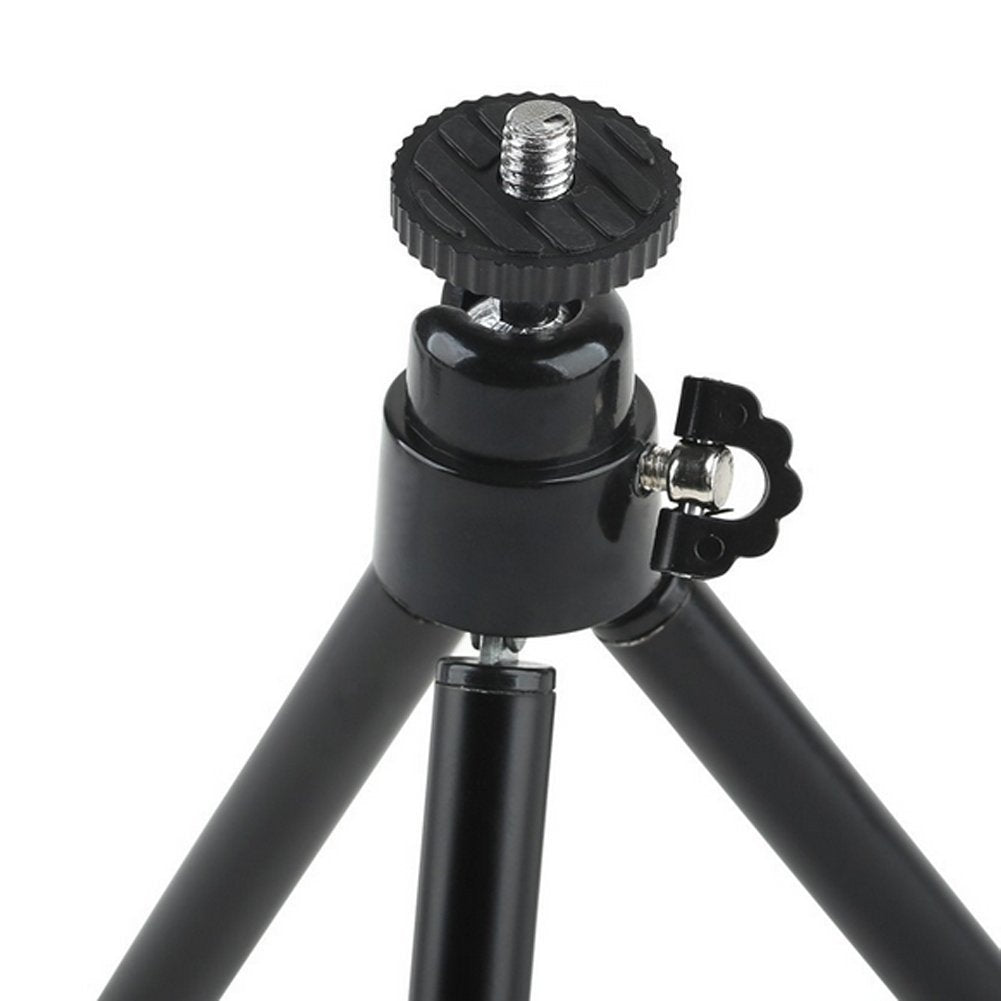 Metal Quick Release Tripod Mount Adjustable Mobile Phone Camera Holder with Screw Adapter (No Phone Clip)