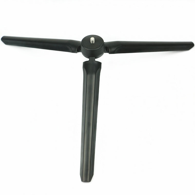 19cm Gimbal Camera SLR Tripod Stand Mini Tripod Holder Portable Desktop Tripod Mount for Cell Phone Live-Streaming Ring Fill Light