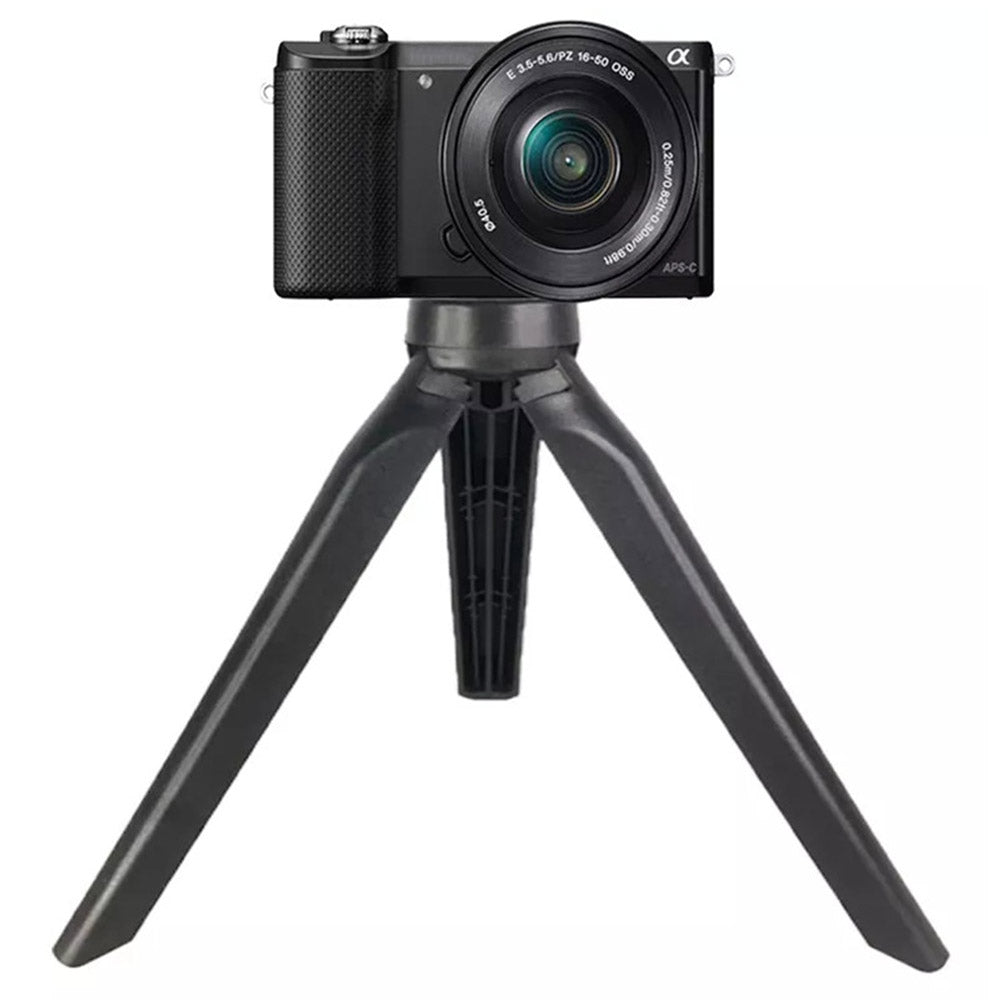 19cm Gimbal Camera SLR Tripod Stand Mini Tripod Holder Portable Desktop Tripod Mount for Cell Phone Live-Streaming Ring Fill Light