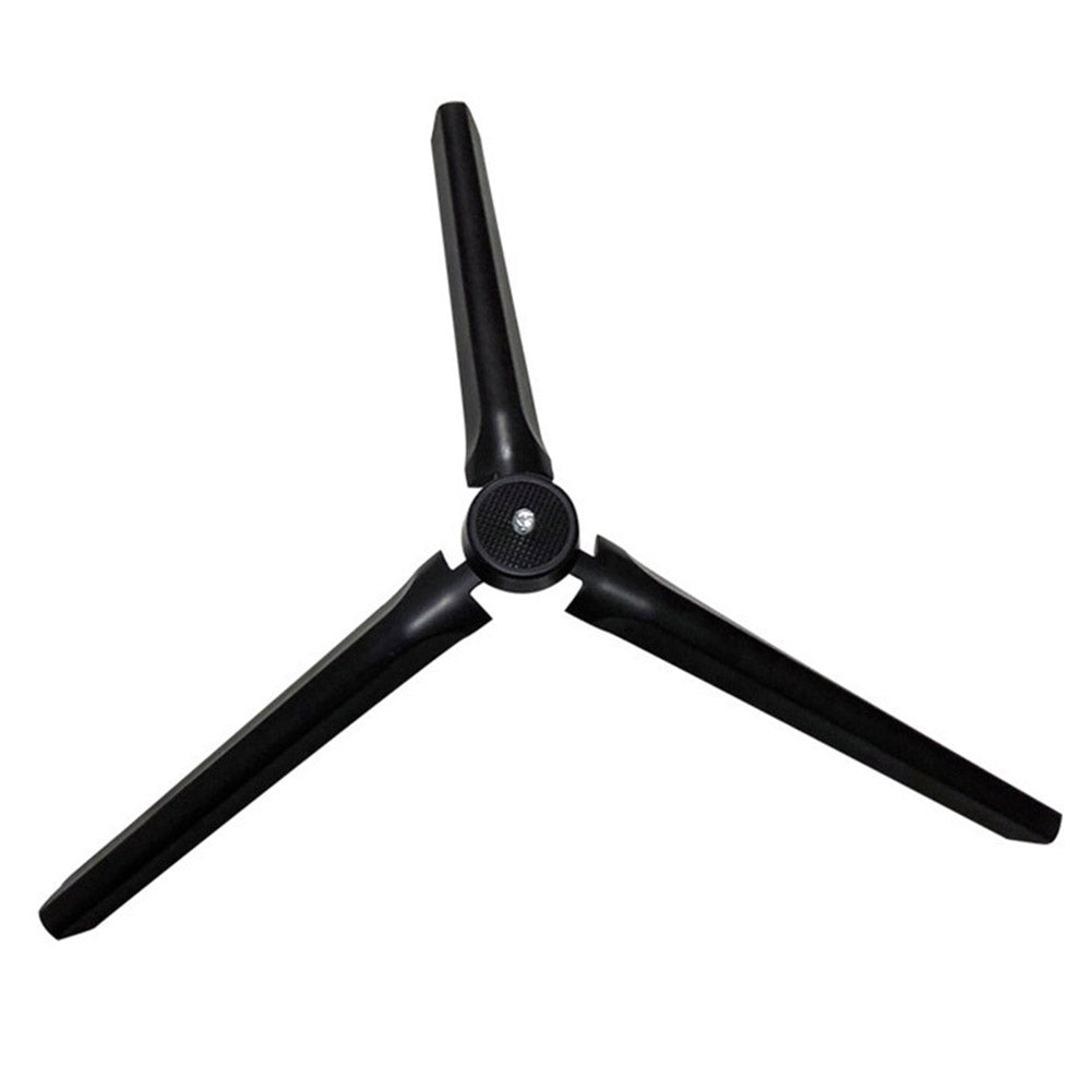 19cm Gimbal Camera SLR Tripod Stand Mini Tripod Holder Portable Desktop Tripod Mount for Cell Phone Live-Streaming Ring Fill Light