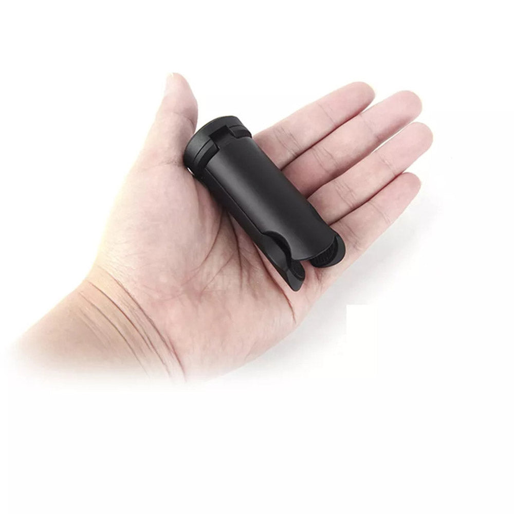 Desktop Mini Folding Tripod Stand with 1 / 4 inch Screw Adapter Thickened Handle Tripod Stand for Action Camera, Selfie Stick Universal Portable Tripod