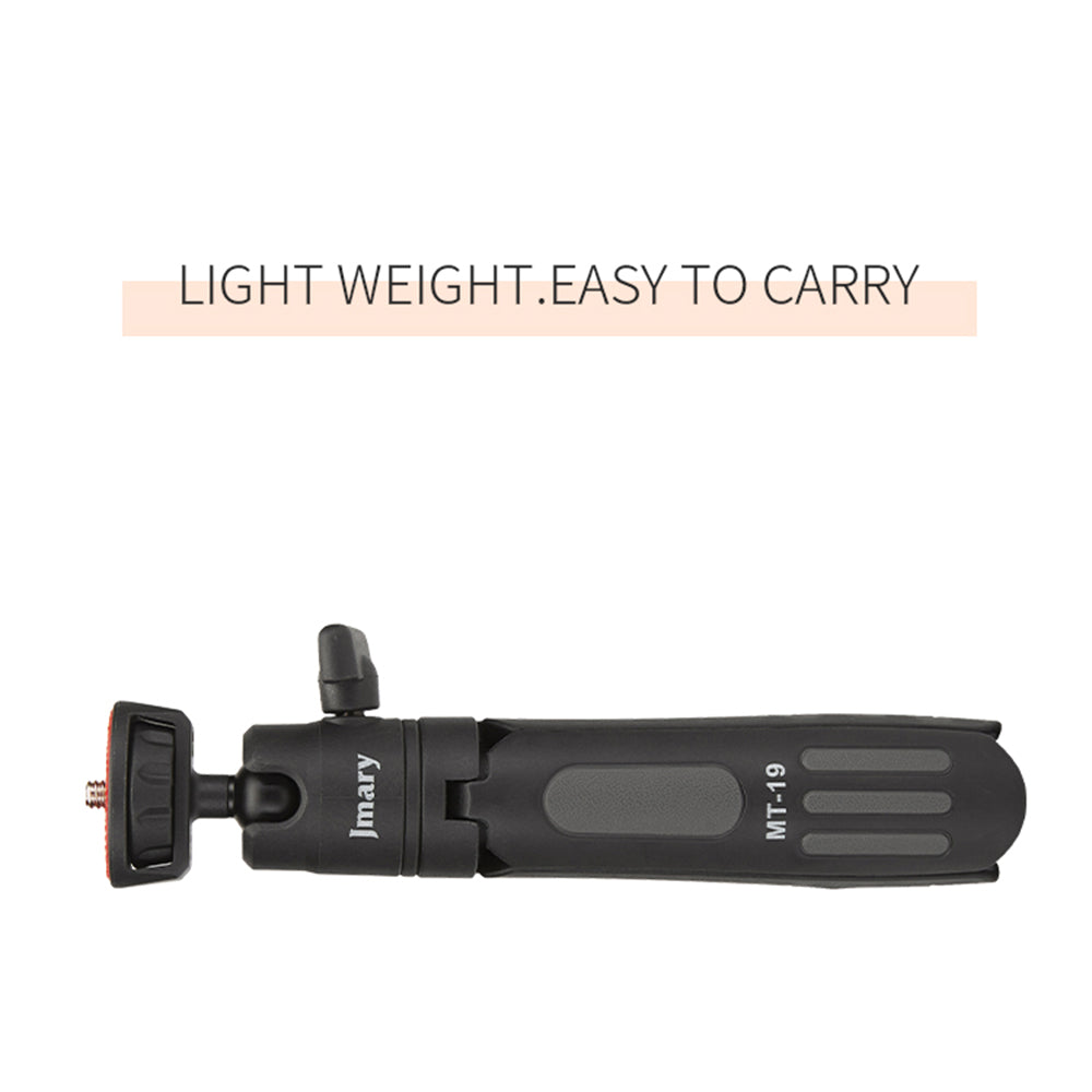 MT19 Portable Mini Extendable Selfie Stick Camera Mobile Phone Holder Live Streaming Tripod Desktop Stand