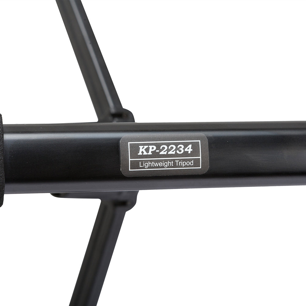 KP2234 Portable Telescopic Aluminum Alloy Tripod SLR Camera Phone Live Streaming Floor Stand Photography Tripod - Red