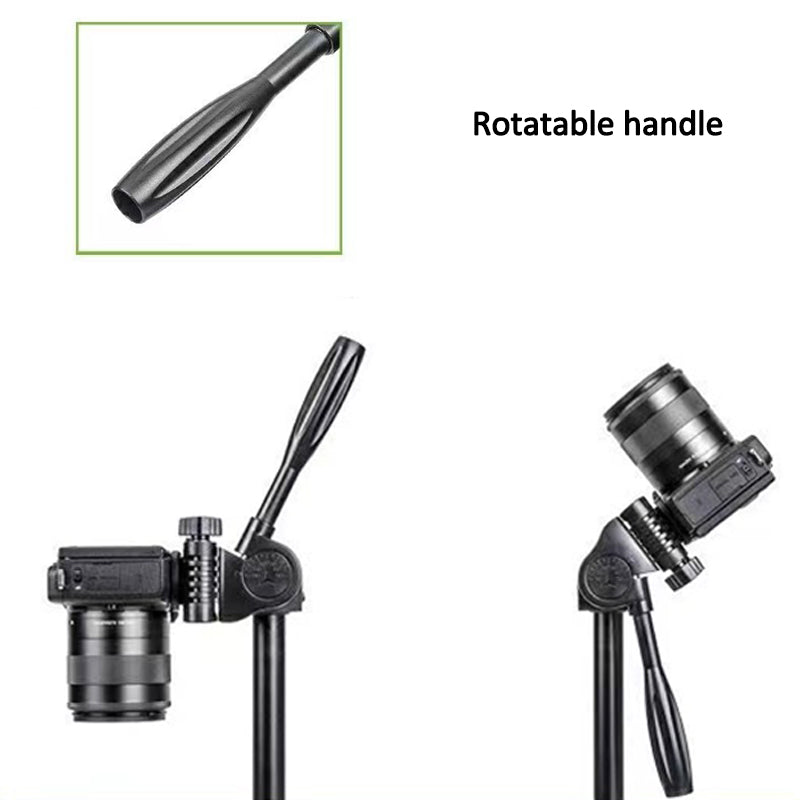 YUNTENG VCT-608 Portable Camera Phone Stand Professional Live Streaming Photography Tripod