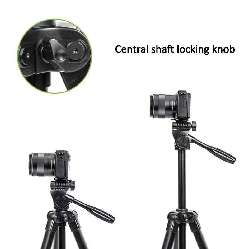 YUNTENG VCT-608 Portable Camera Phone Stand Professional Live Streaming Photography Tripod