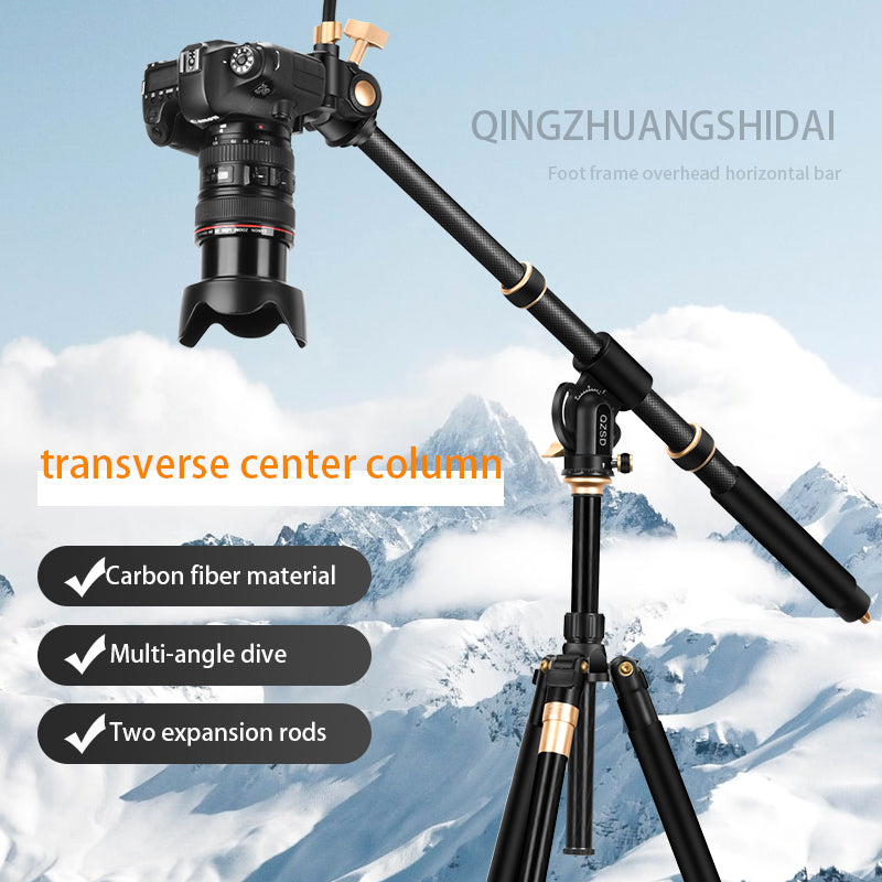 Q-YT03C Telescopic Tripod Extender Adjustable Extension Tube Tripod Stick Rod for Tripod Gimbal SLR Camera