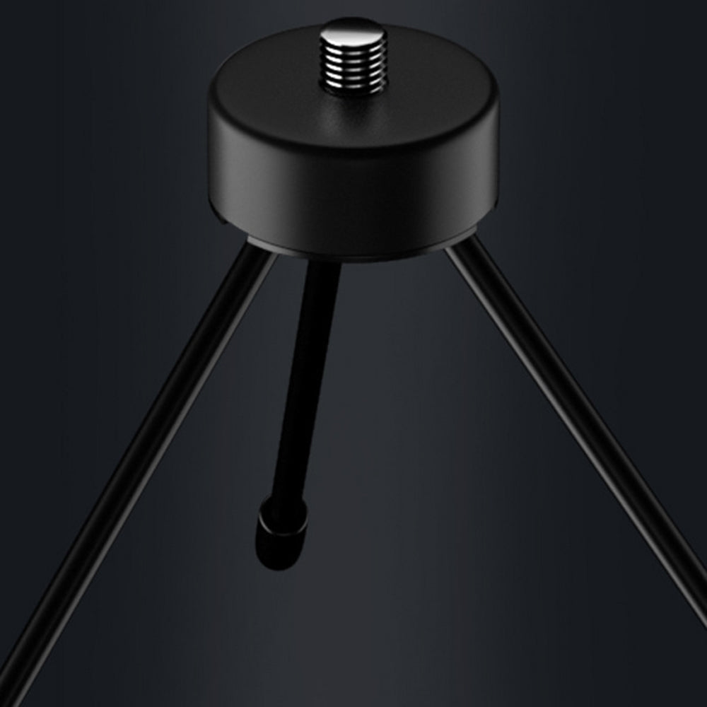 Desktop Phone Holder Tripod Portable Selfie Stand with 1 / 4" Screw Adapter for Phone Camera Fill Light