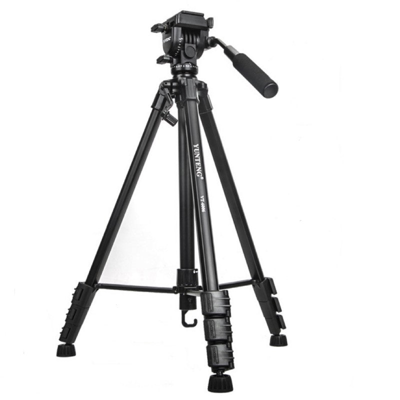 Uniqkart VT-6006 Camera Tripod for Canon Nikon Aluminum Alloy DSLR Tripod Camera Stand with Ball Head and Quick Release Plate
