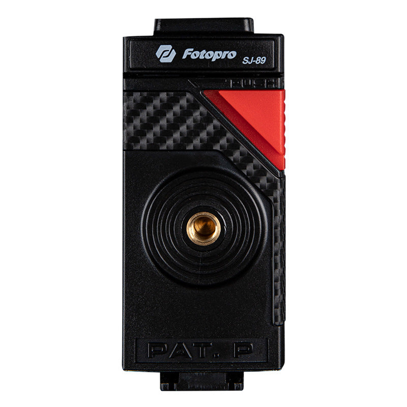 ABS Pop Out Mobile Phone Clip with Cold Shoe Mount for Live Broadcast