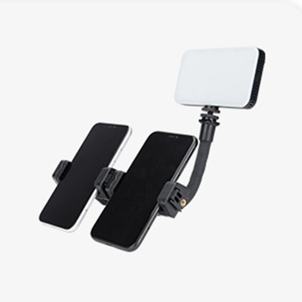 ABS Pop Out Mobile Phone Clip with Cold Shoe Mount for Live Broadcast