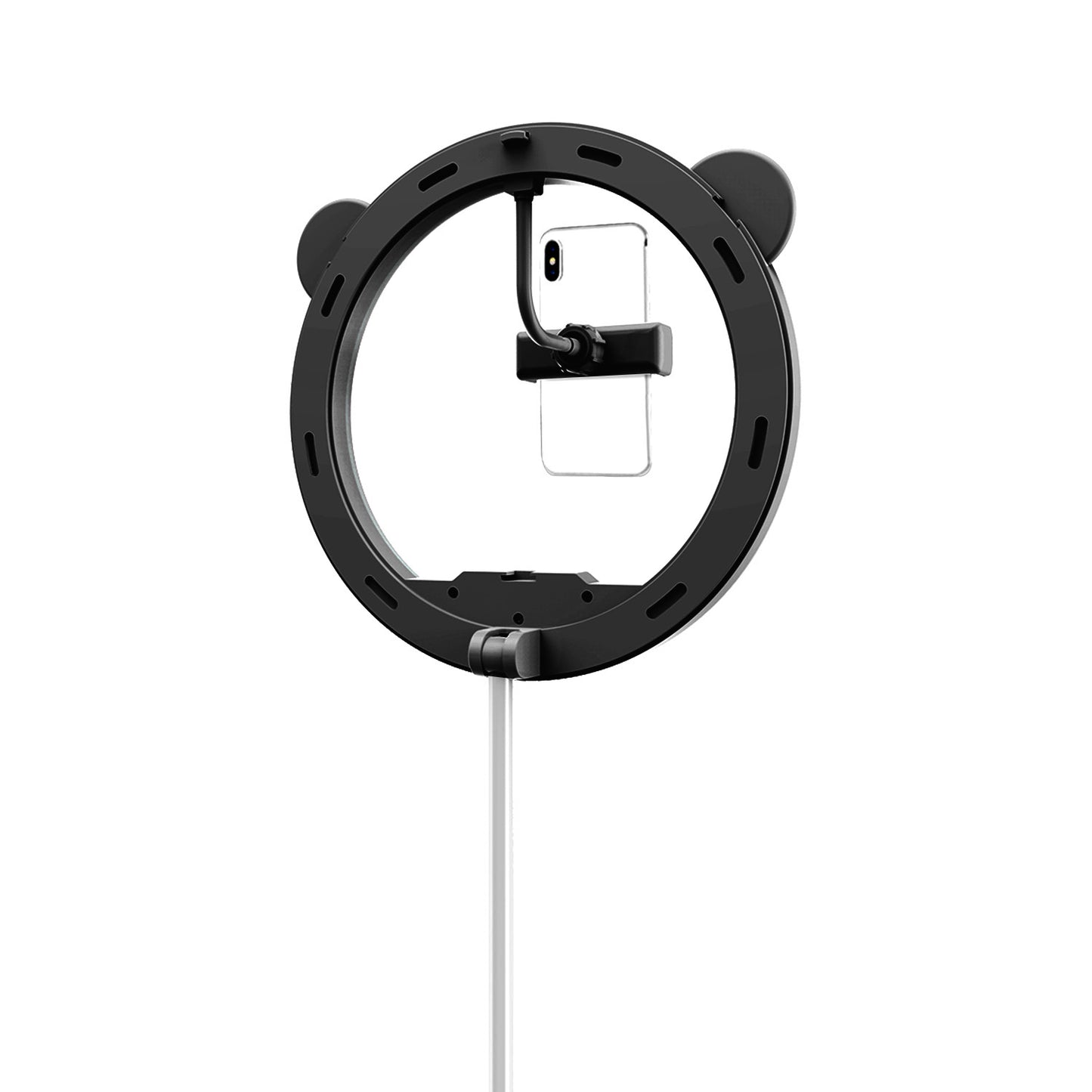 G2 128-LED Foldable Mobile Phone Live Dedicated Bracket Fill Light - Black