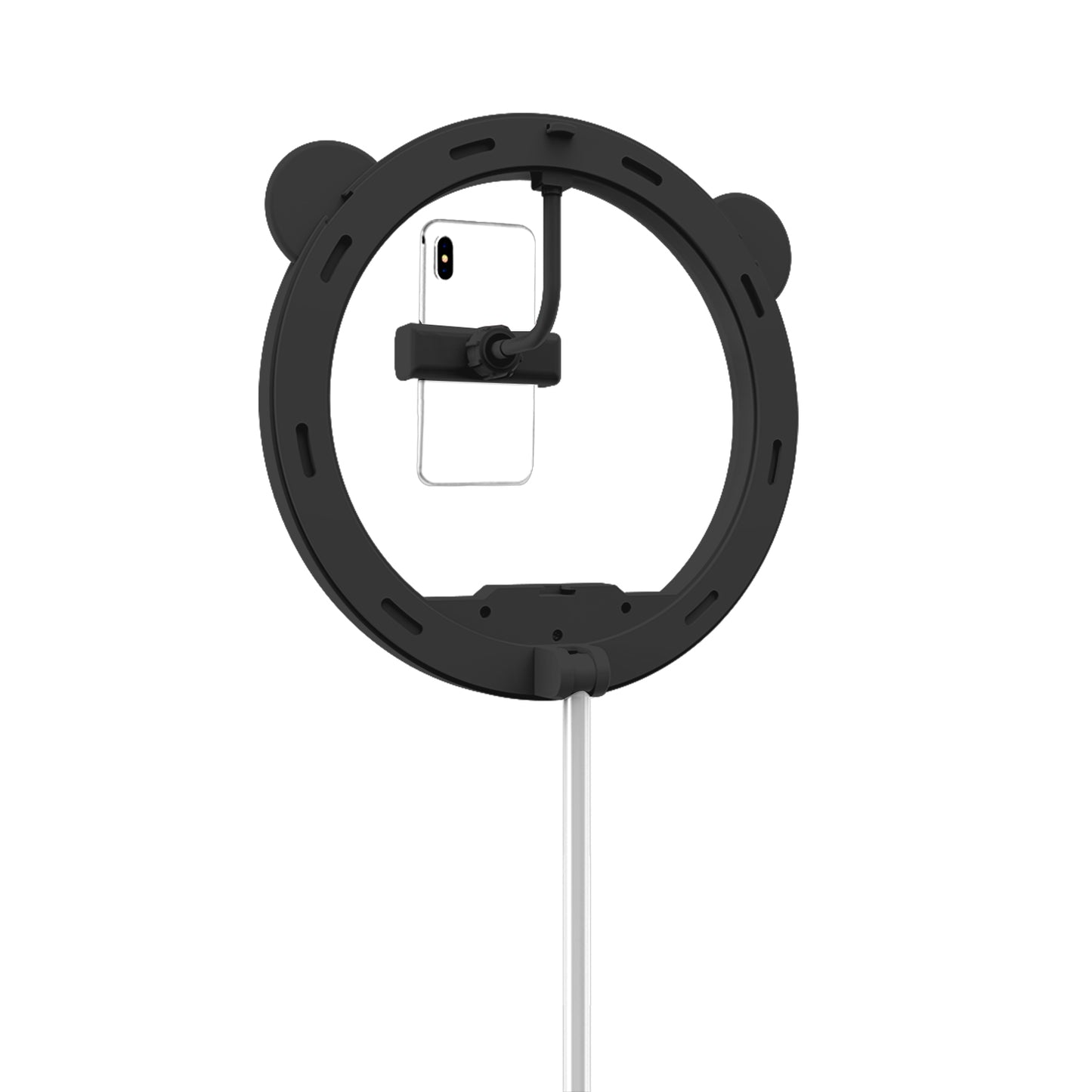 G2 128-LED Foldable Mobile Phone Live Dedicated Bracket Fill Light - Black