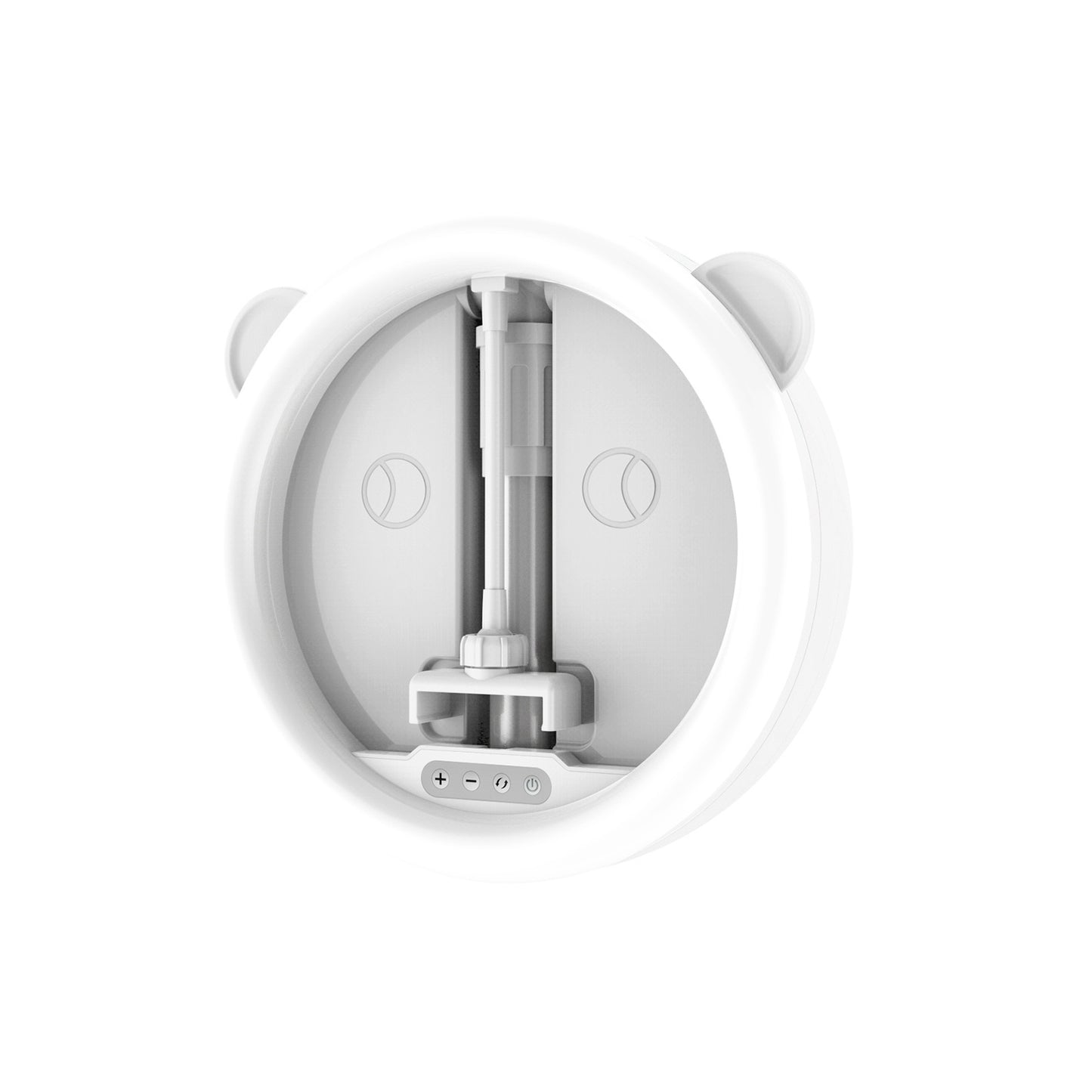 G2 128-LED Foldable Mobile Phone Live Dedicated Bracket Fill Light - White