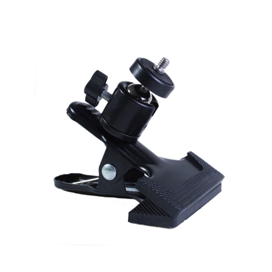 Universal Metal Standard Ball Clamp Fixture Bracket with 1/4 Screw for Camera Flash Photography Bracket