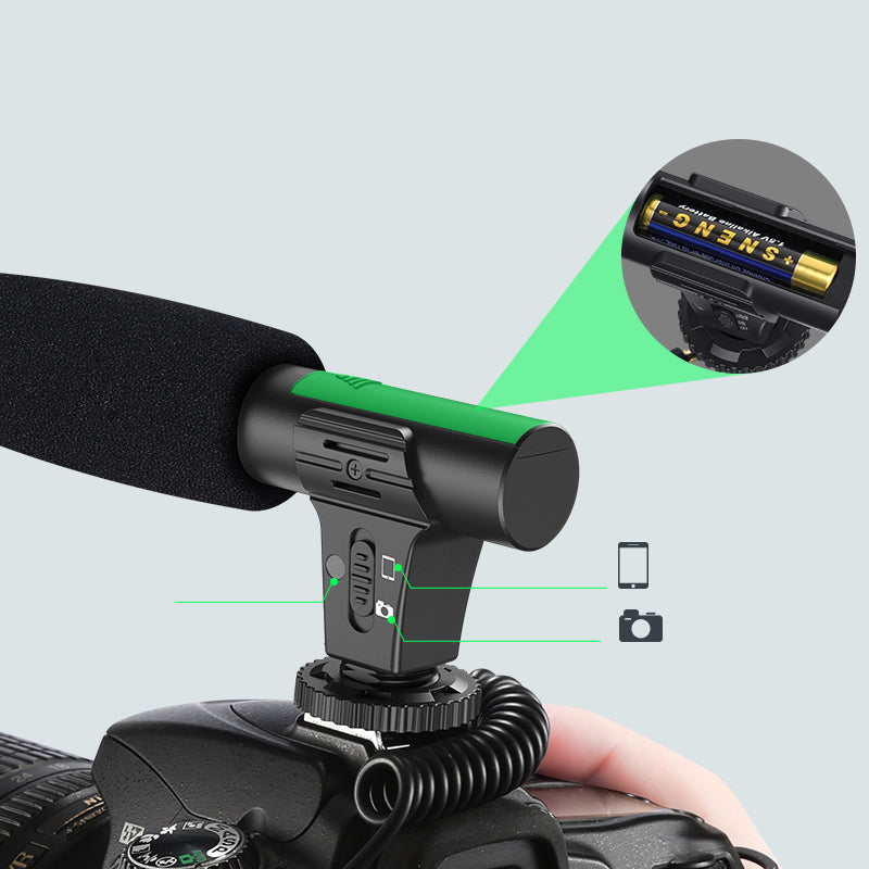 KIT-04LM Phone Video Shooting Kit Octopus Tripod with Microphone Phone Holder Fill Light Vlogging Kit