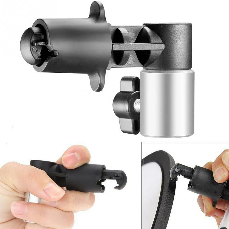 Reflective Plate Holder for Photography Video Studio Background Plate Holder Light Bracket Adapter