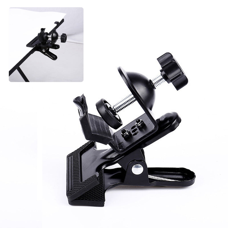 Camera Desk Fixing Light Stand U-shaped Clip Big Clamp Grip for Flash Trigger Mono Light Mount Bracket