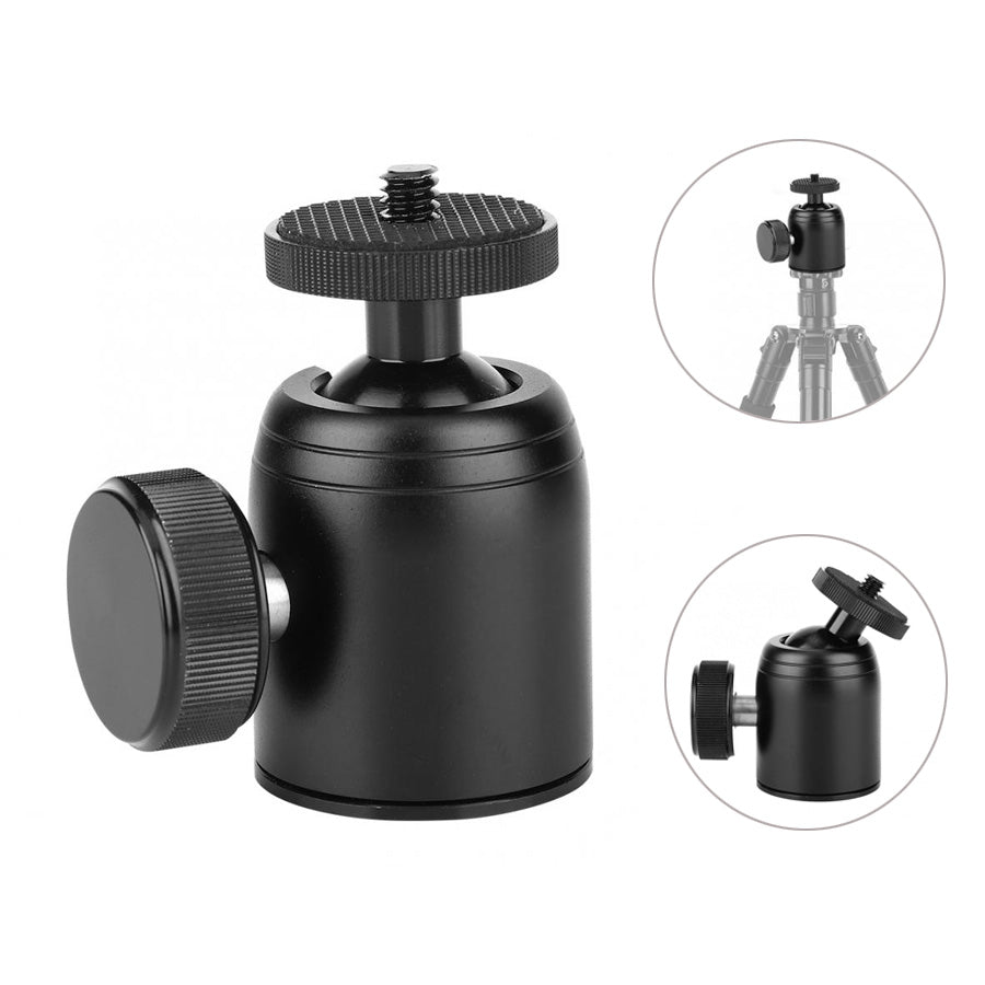 Mini Tripod Ball Head 360 Degree Swivel Ballhead Video Stand Panoramic Heads for DSLR Camera