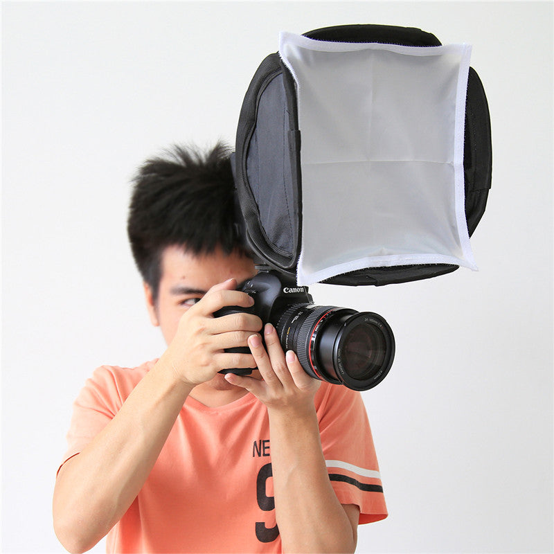 E23 Foldable Soft Flash Light Diffuser Softbox Cover Photography Studio Light Soft Box