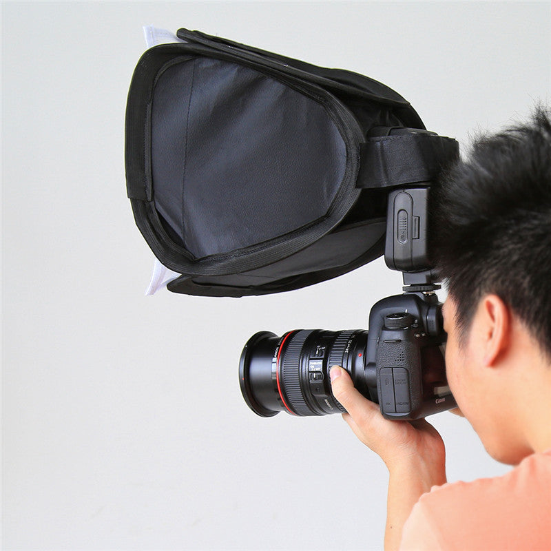 E23 Foldable Soft Flash Light Diffuser Softbox Cover Photography Studio Light Soft Box