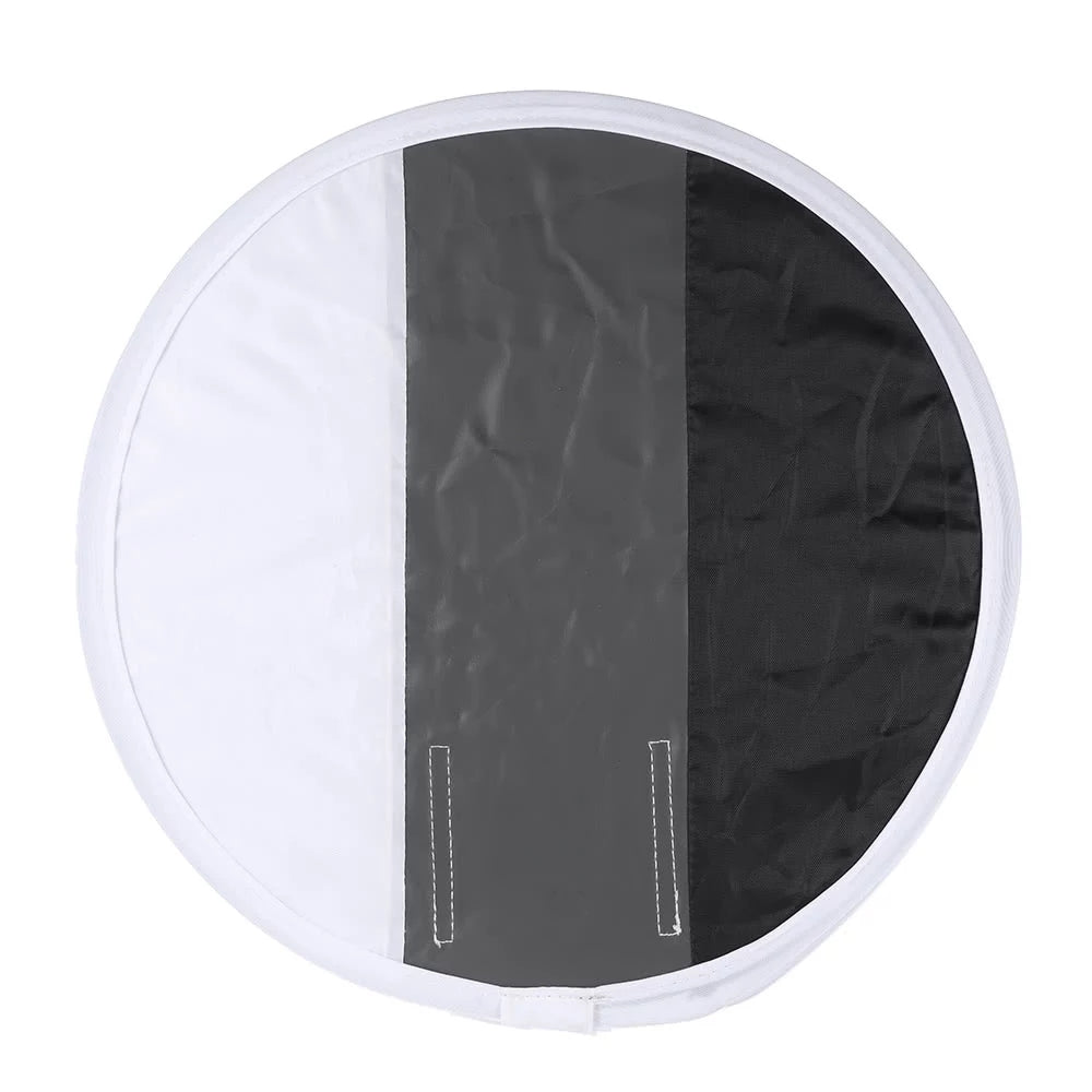 2 in 1 Grey Card Diffuser Softbox 30cm Foldable Speedlite Flash Light White Balance Soft Box