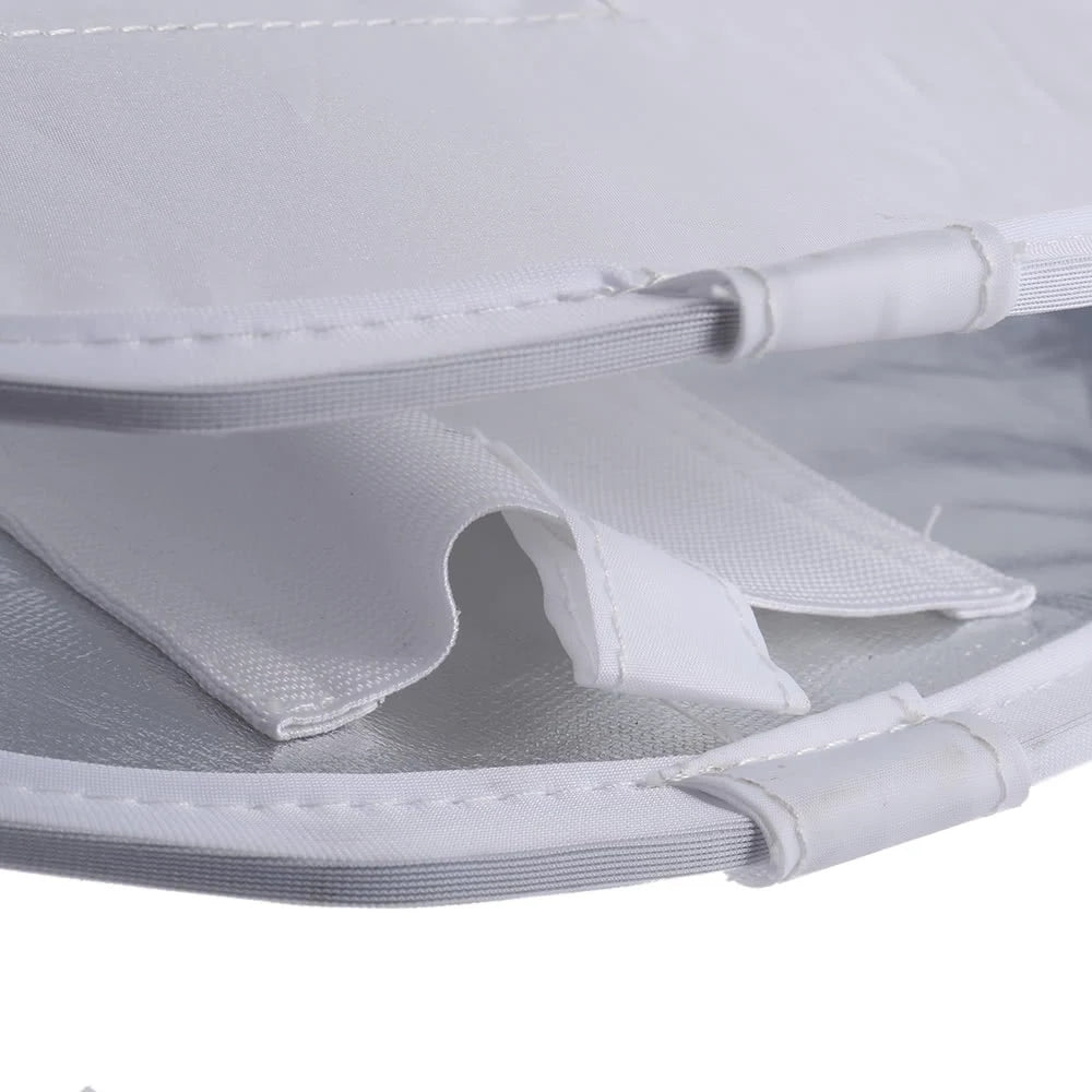 2 in 1 Grey Card Diffuser Softbox 30cm Foldable Speedlite Flash Light White Balance Soft Box