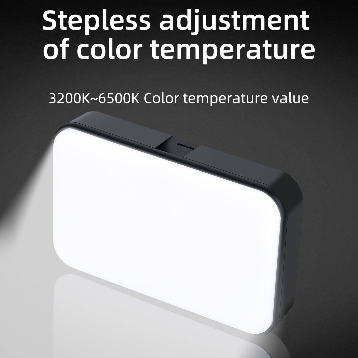 LY-01 3200-6500K Stepless Dimmable LED Video Light Mini Vlog Fill Light Camera Light