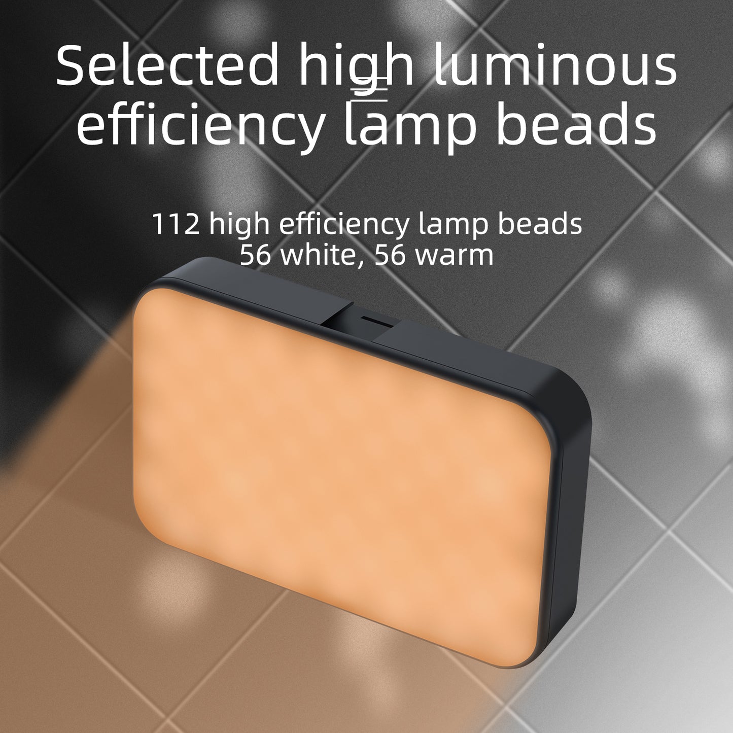 LY-01 3200-6500K Stepless Dimmable LED Video Light Mini Vlog Fill Light Camera Light