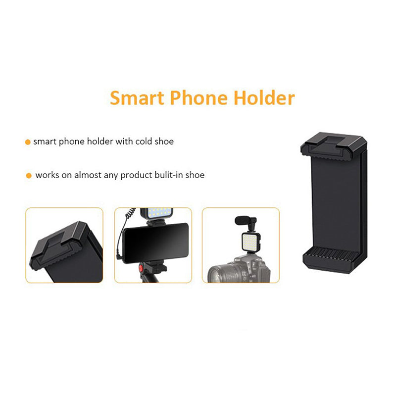 KIT-01LM Livestream Tripods Stand Fill Light + Microphone + Tripod Set for Video Meeting / Outdoor Live Streaming / Vlog