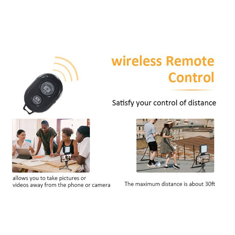 KIT-01LM Livestream Tripods Stand Fill Light + Microphone + Tripod Set for Video Meeting / Outdoor Live Streaming / Vlog