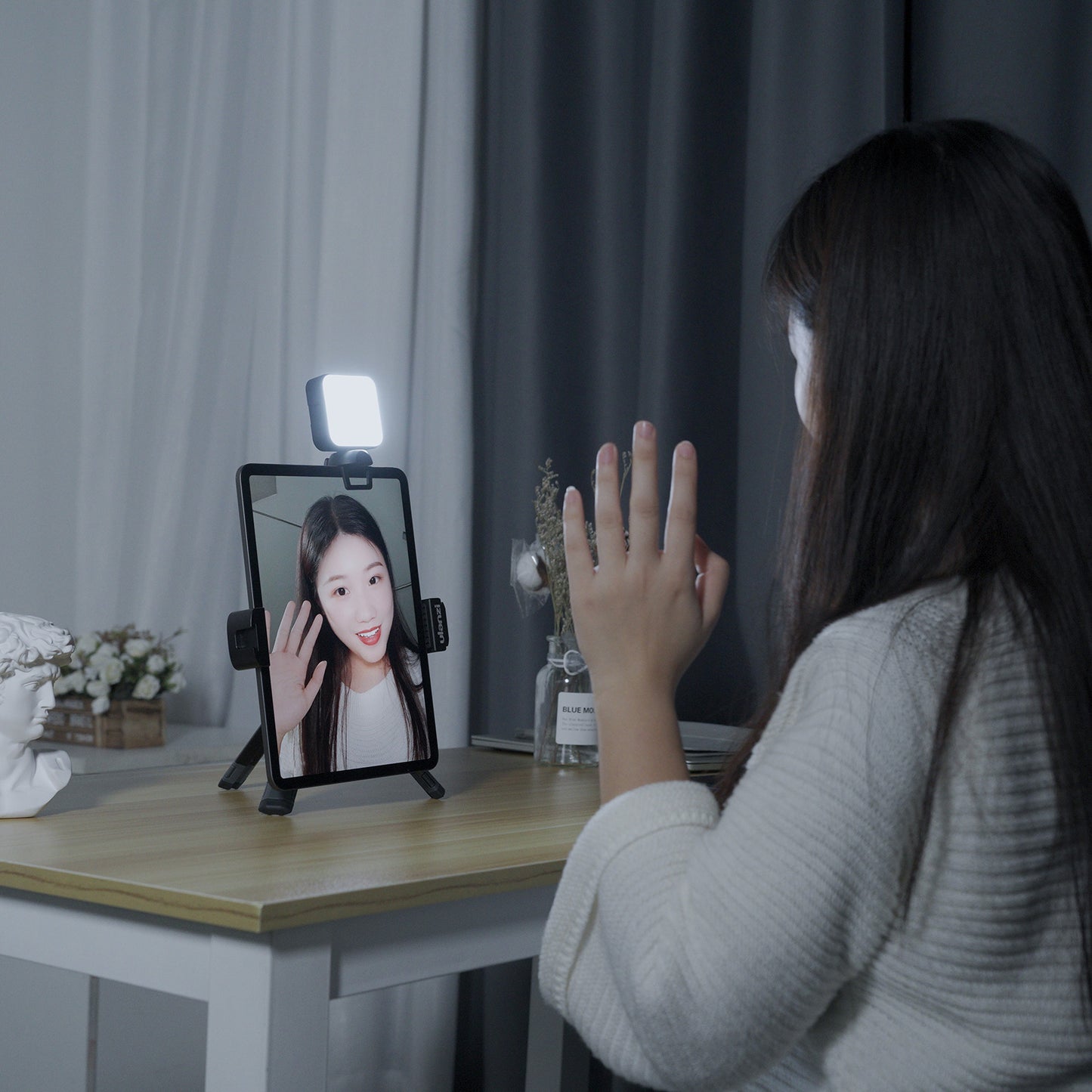 VIJIM CL04 Laptop Selfie LED Video Light Conference Light for Macbook Tablet