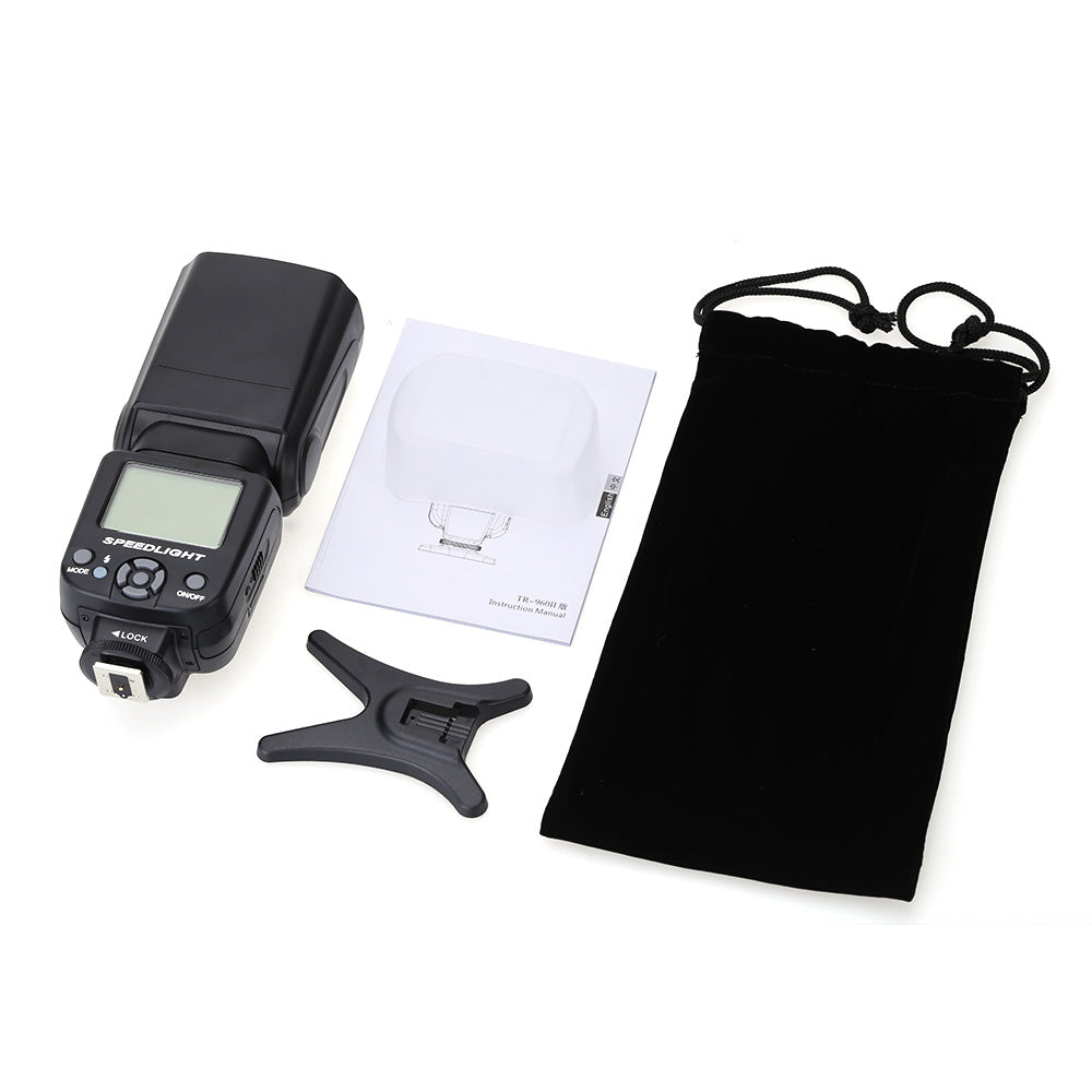 Uniqkart TR-960 II High Performance Flash Speedlite Speed Light Manual Flash Light