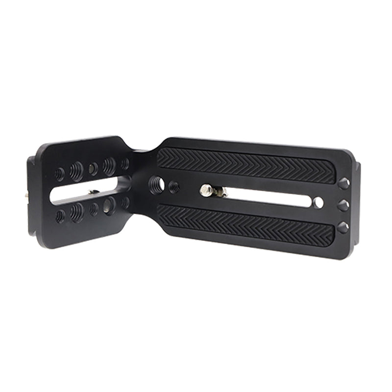 Tripod Mount Adapter Quick Release Plate Camera L-shape Bracket with 1/4 Screw Hole for DSLR Mirrorless Cameras