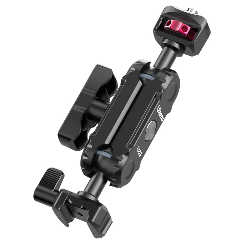 Uniqkart R103 Multi-Functional Sliding Slot Magic Arm with Clamp for Lightweight Cameras, Microphone