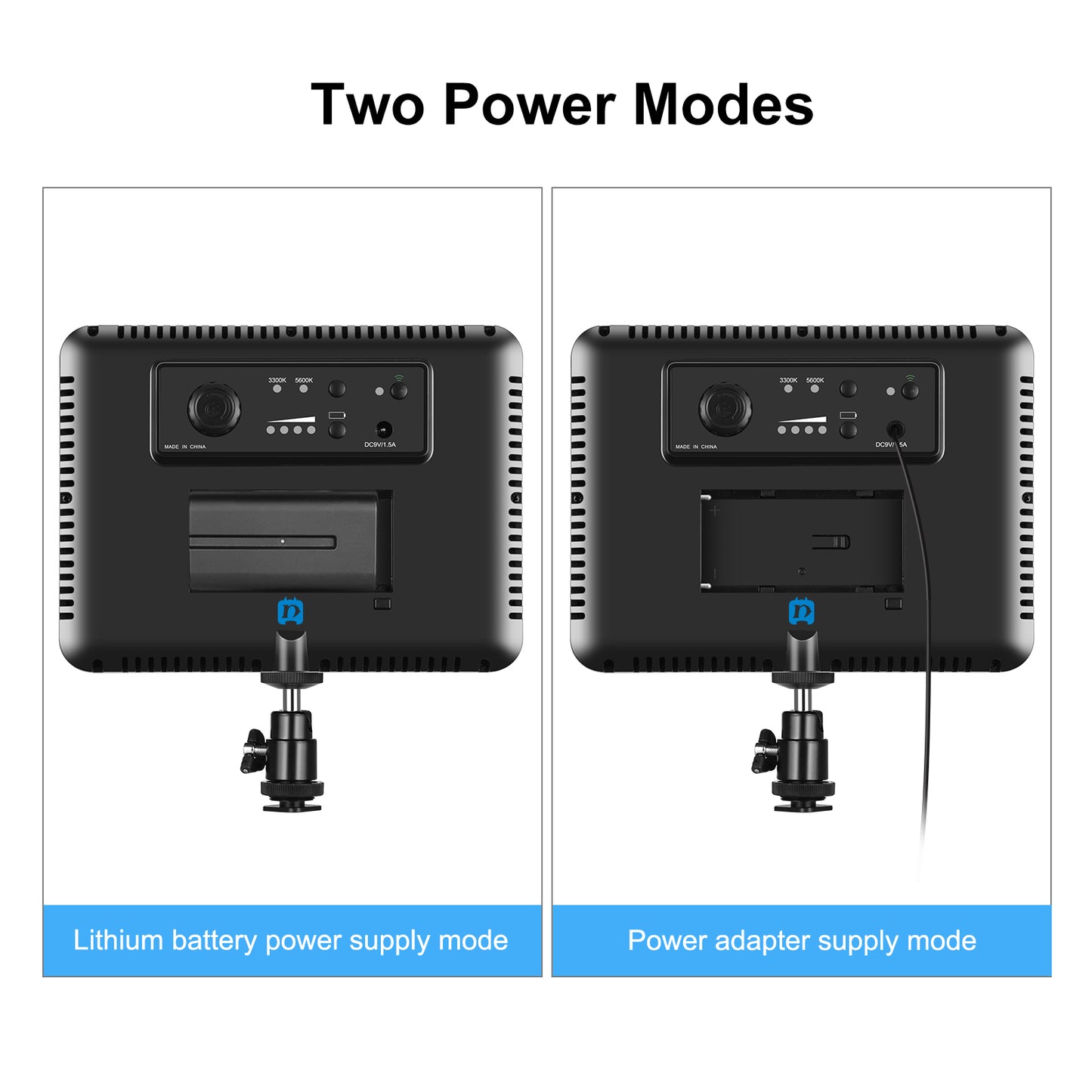 Puluz PU4116 116LED 12W 3300-5600K Dimmable Photography Video Light Panel Fill-in Lamp for Camera