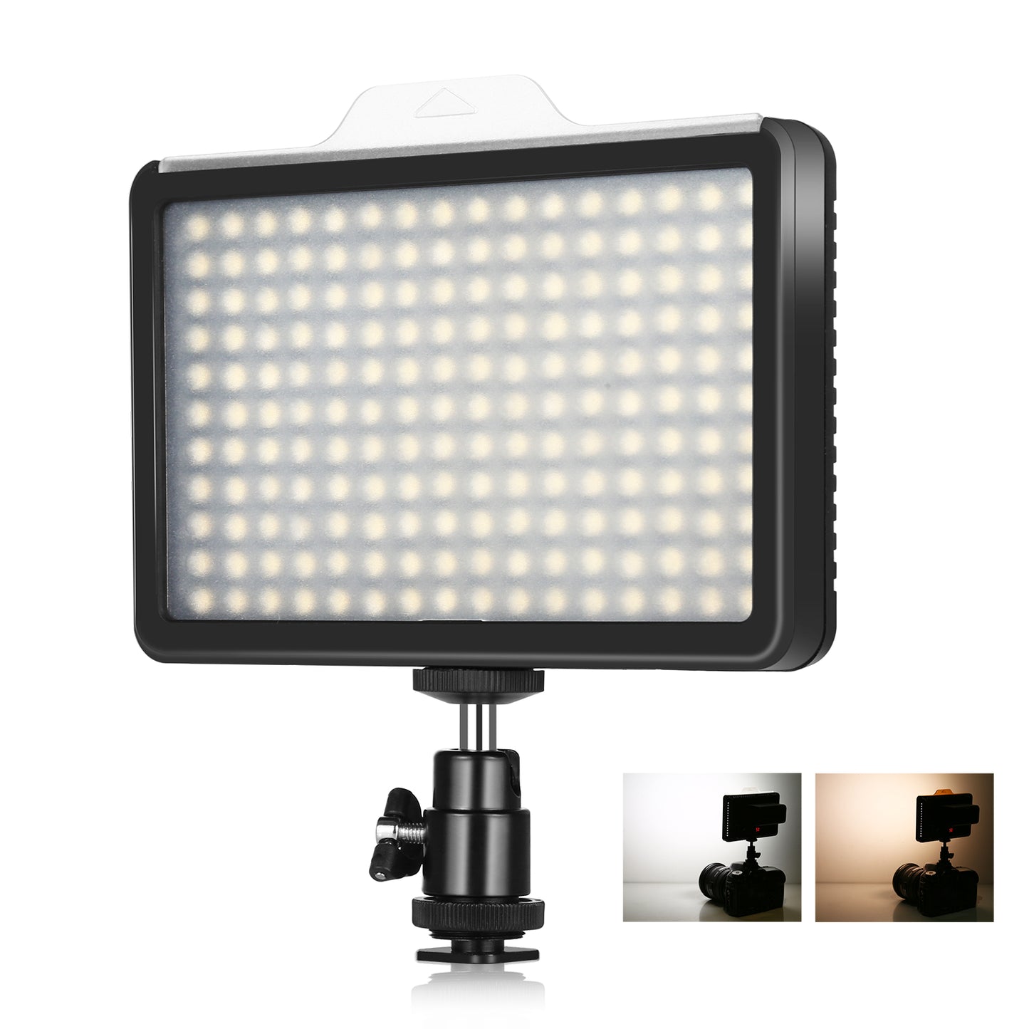 Puluz PU4117 176 LEDs 12W 3300-5600K Dimmable Studio Light for Video and Photo Shooting