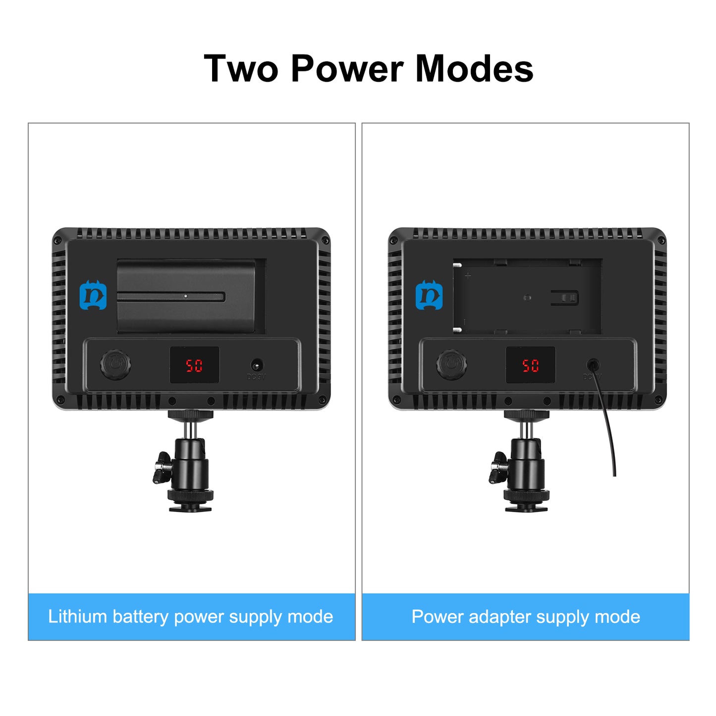 Puluz PU4117 176 LEDs 12W 3300-5600K Dimmable Studio Light for Video and Photo Shooting