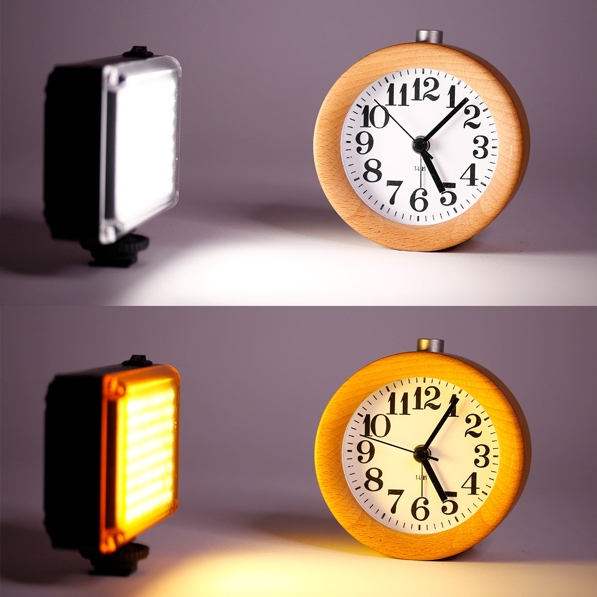 Uniqkart 112 LED Phone Video Light Photographic Lighting for Youtube Live Streaming Dimmable Bi-color Temperature LED Lamp