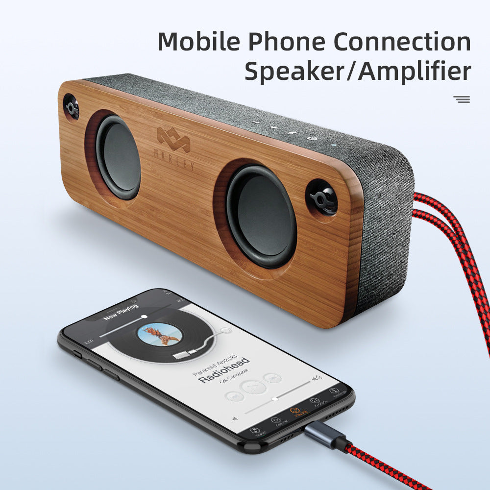 1m USB Type-C to 2 RCA Male Gold Plated Jack Audio Cable for Mobile Phone Tablet Connection to Speaker/Amplifier