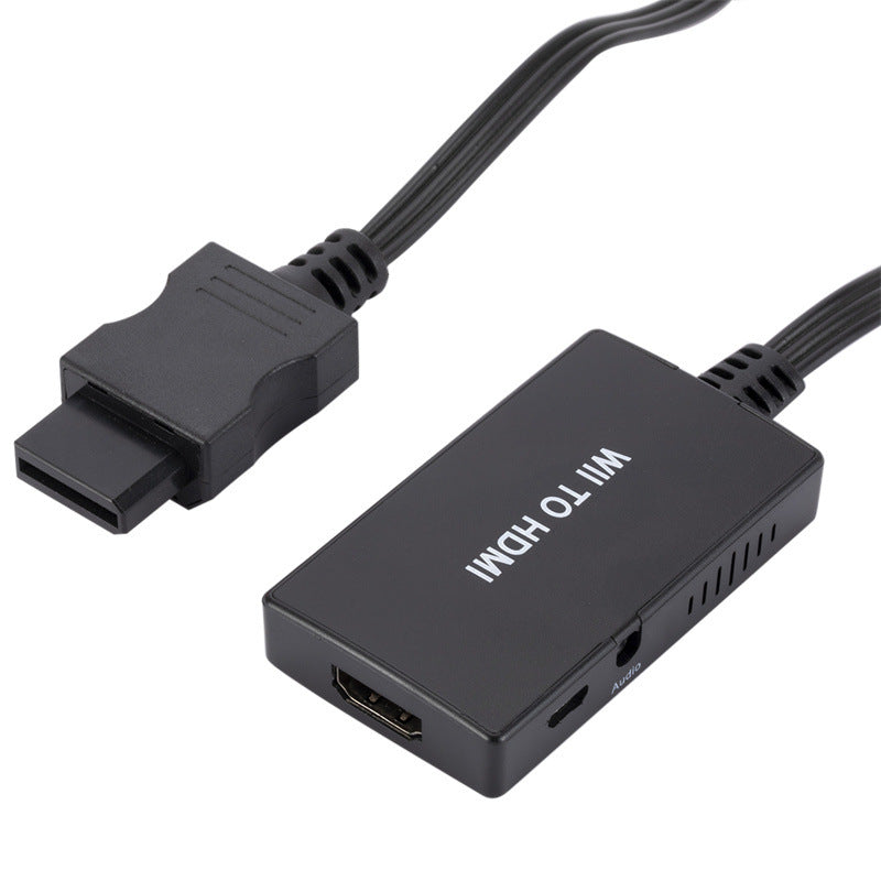 Wii to HDMI Converter HD Device Wii HDMI Adapter with 3.5mm Audio Jack & HDMI Output
